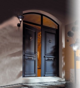 Porte d'entrée en aluminium Porte d'entrée en aluminium