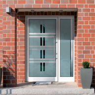 Porte en verre moderne Porte en verre moderne