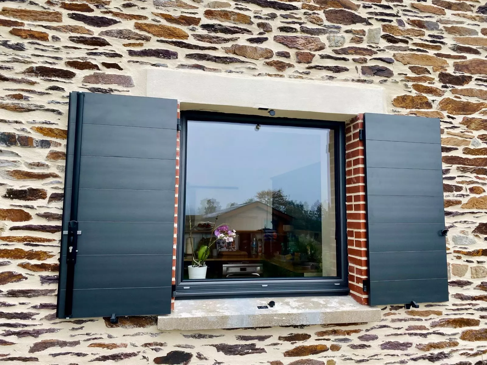 Volets en aluminium